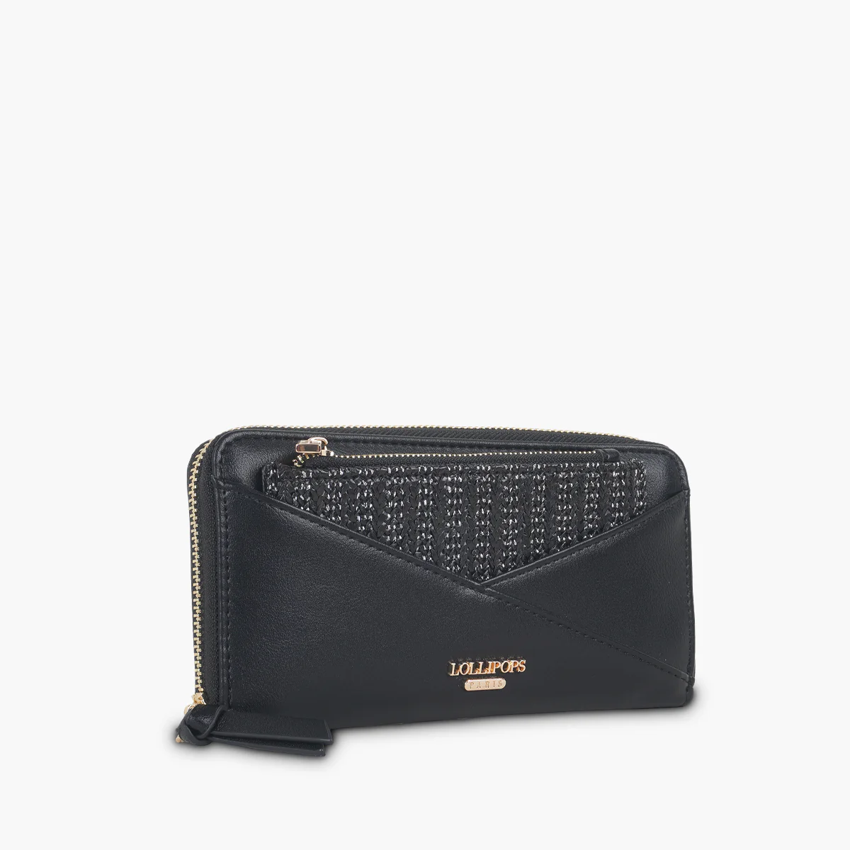 Grand portefeuille noir Saya - Image 4