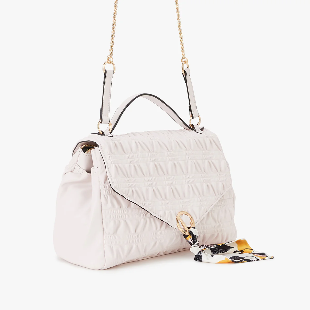 Grand sac bandoulière Lily blanc Lixa - Image 3