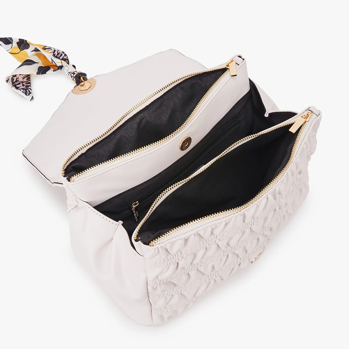 Grand sac bandoulière Lily blanc Lixa - Image 4