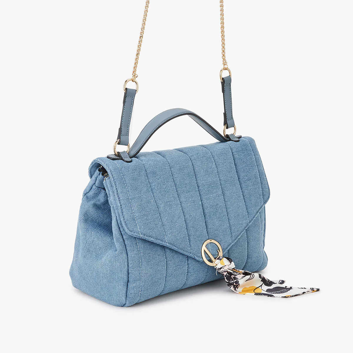 Grand sac bandoulière Lily bleu Lixa - Image 3