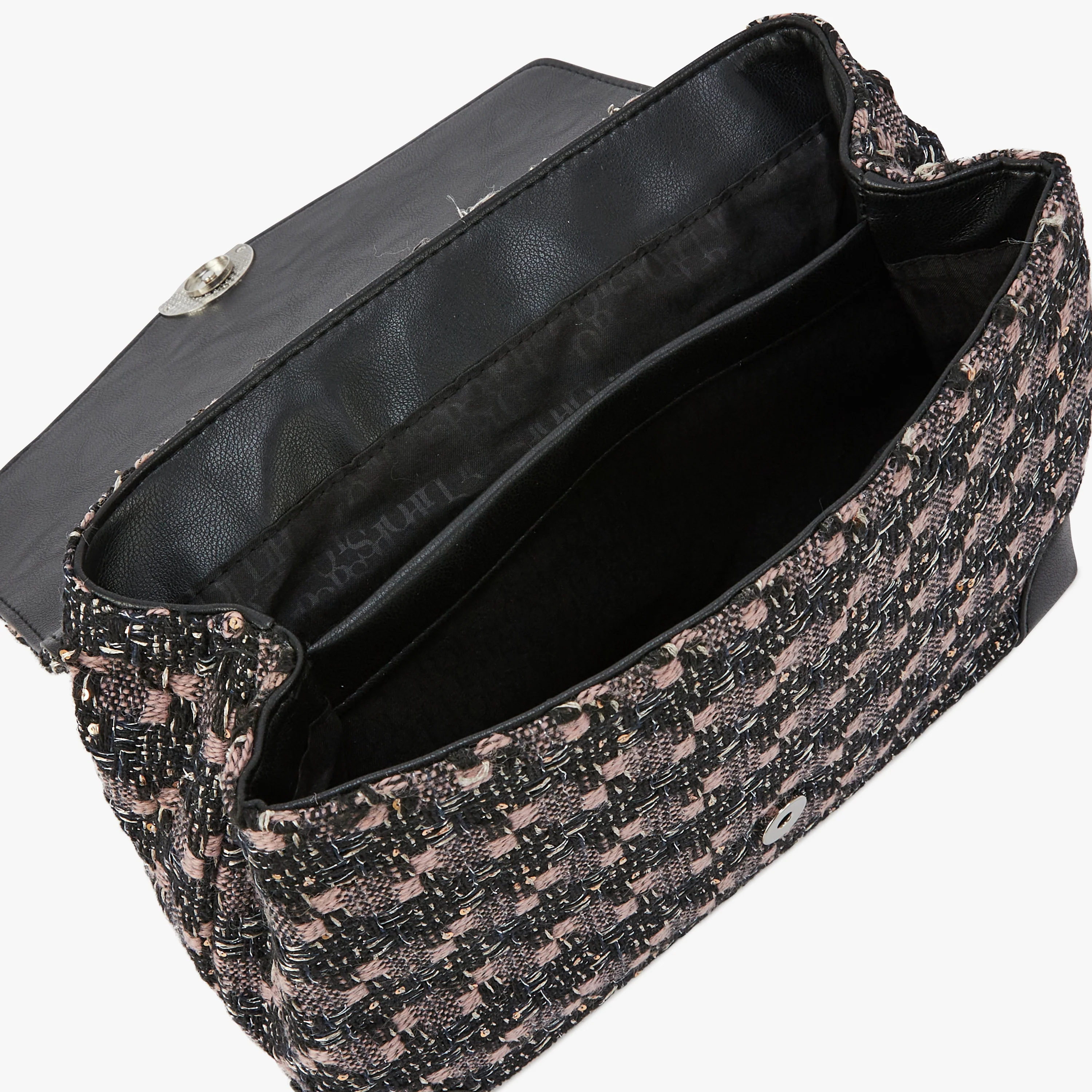 Grand sac bandoulière rose Modugno - Image 4