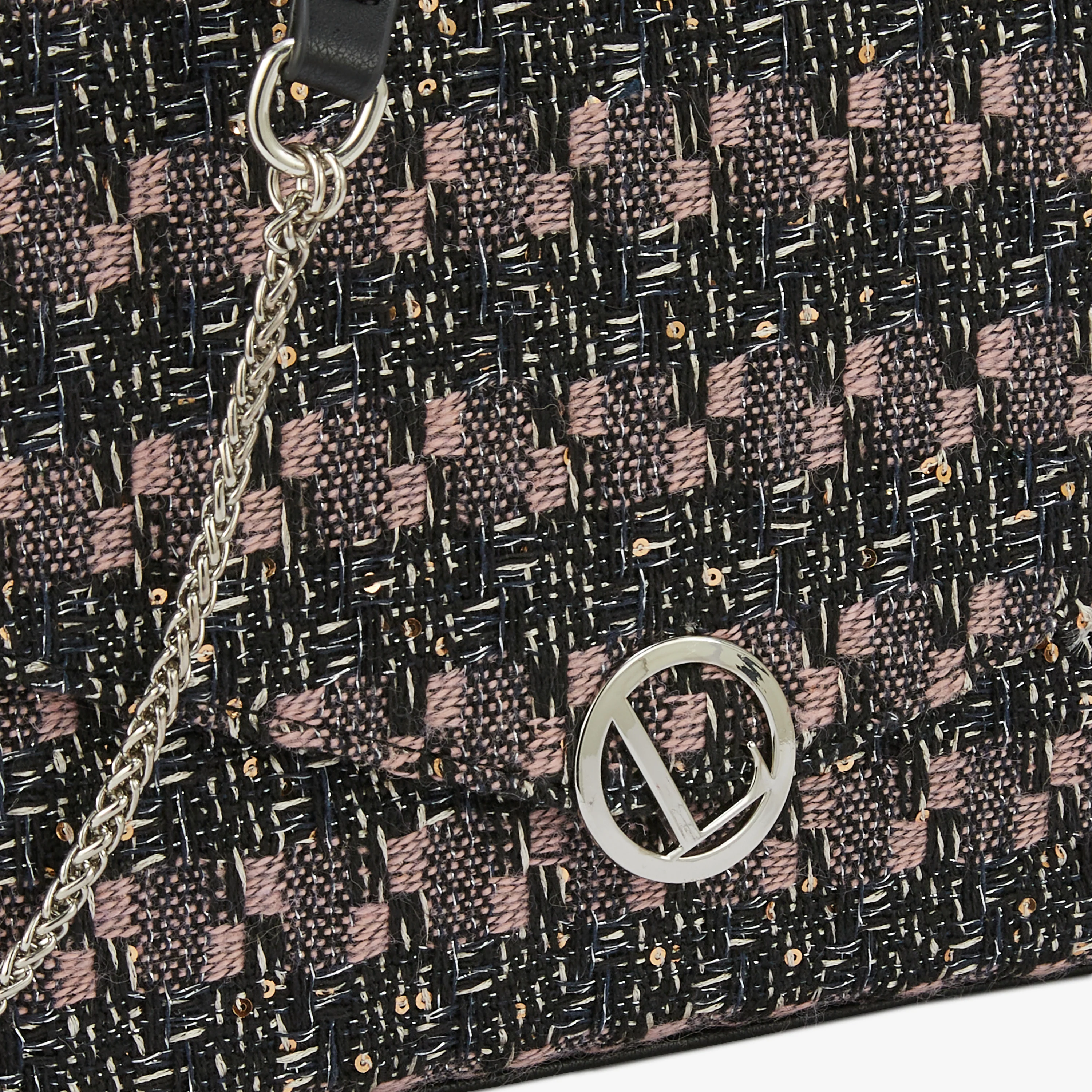 Grand sac bandoulière rose Modugno - Image 5