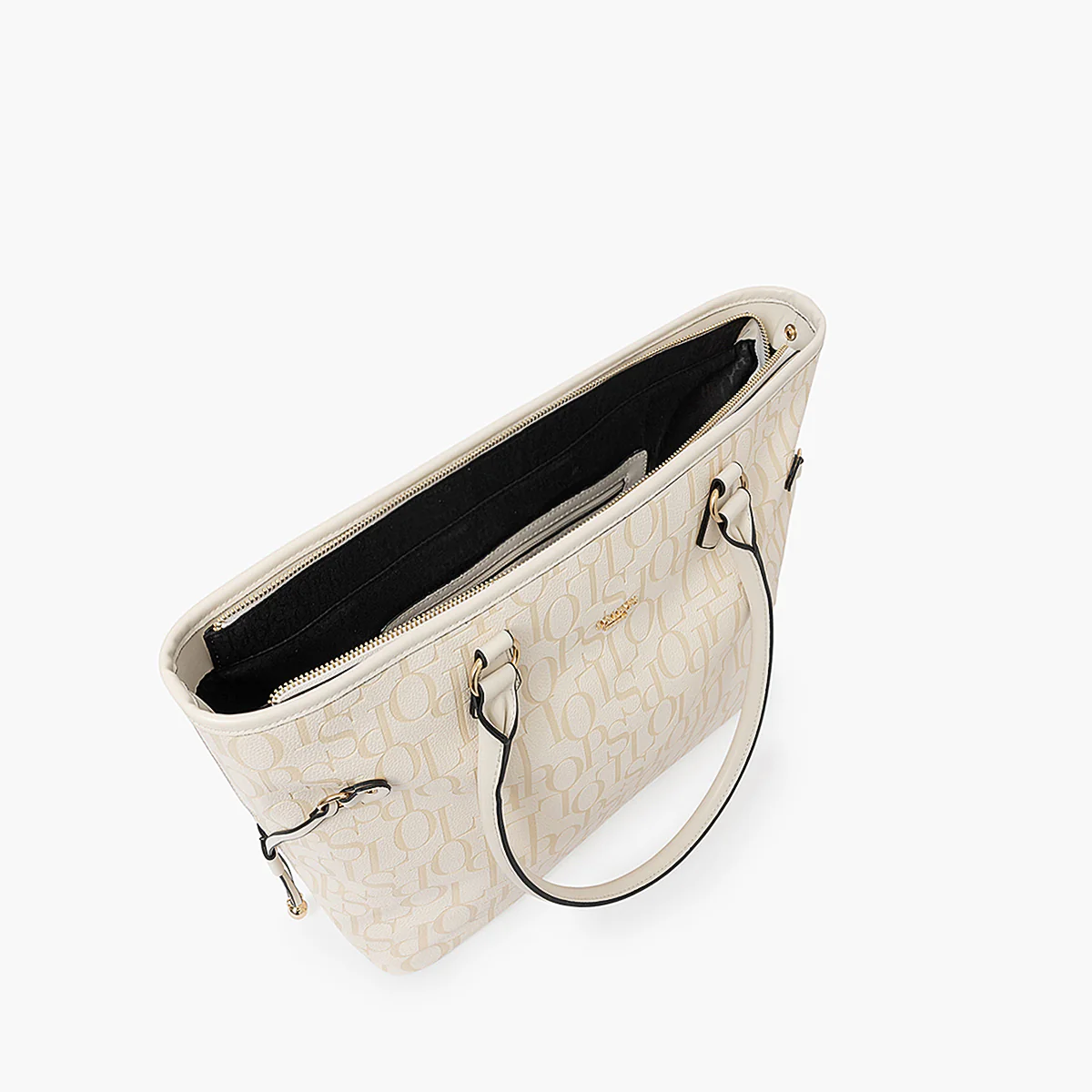 Grand sac shopper ivoire Sanja - Image 4