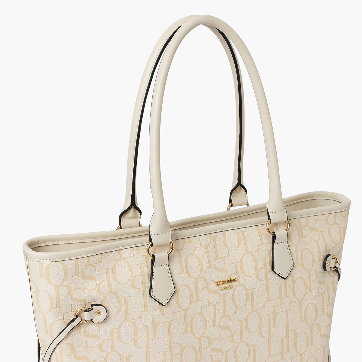 Grand sac shopper ivoire Sanja - Image 5