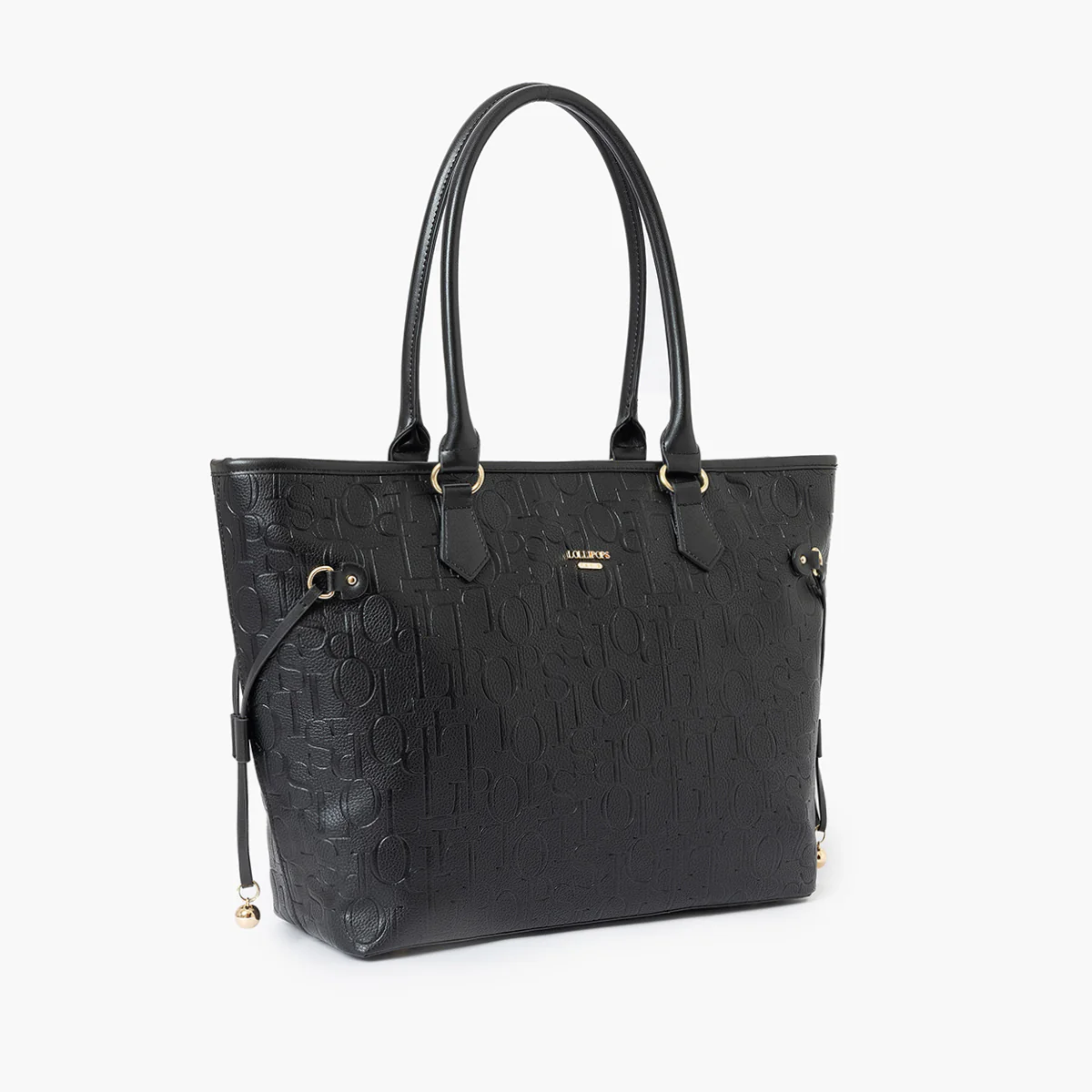 Grand sac shopper noir Sanja - Image 3