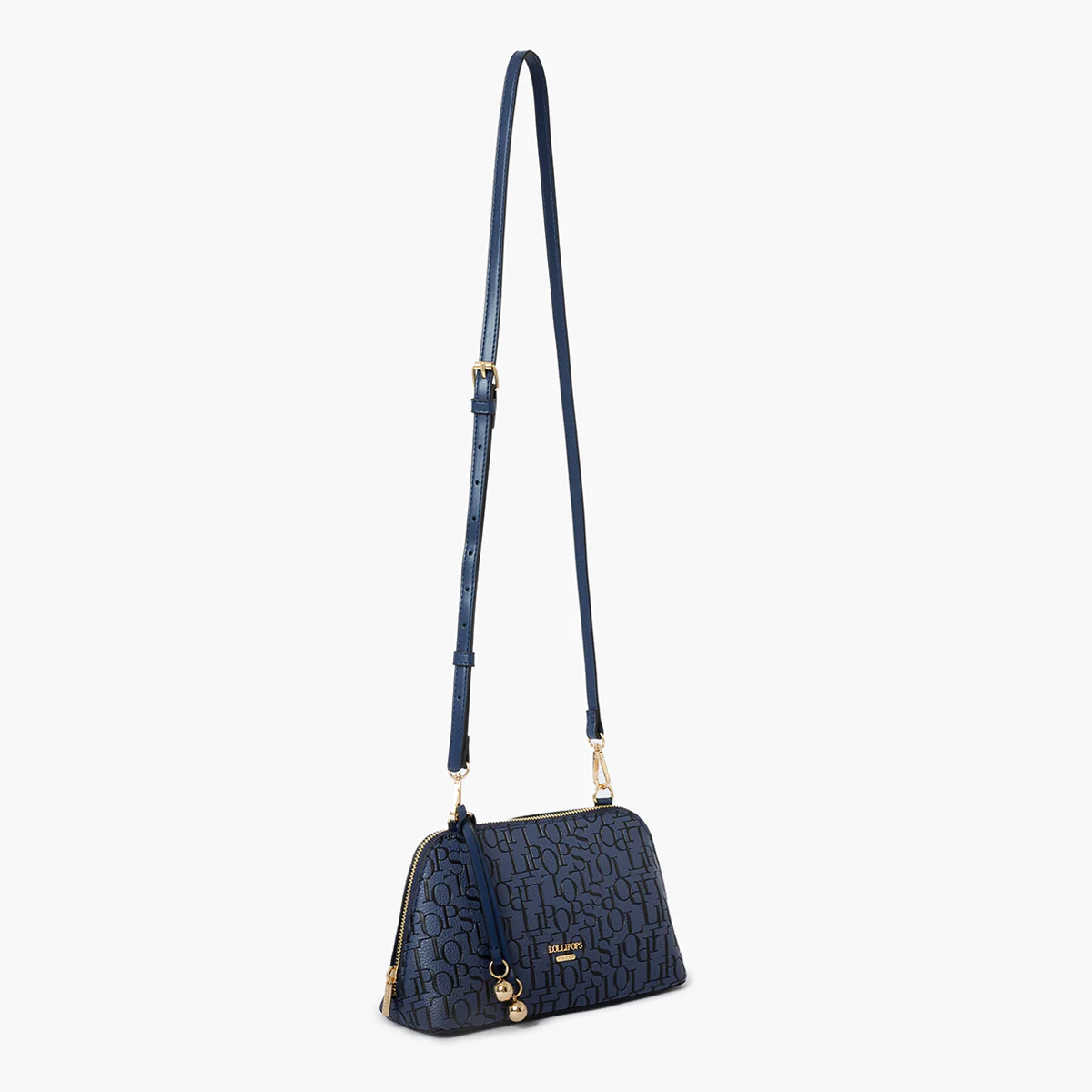 Petit sac porté épaule bleu marine Sanja - Image 3