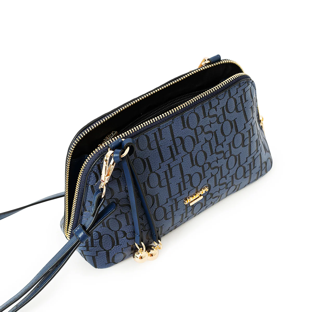 Petit sac porté épaule bleu marine Sanja - Image 4