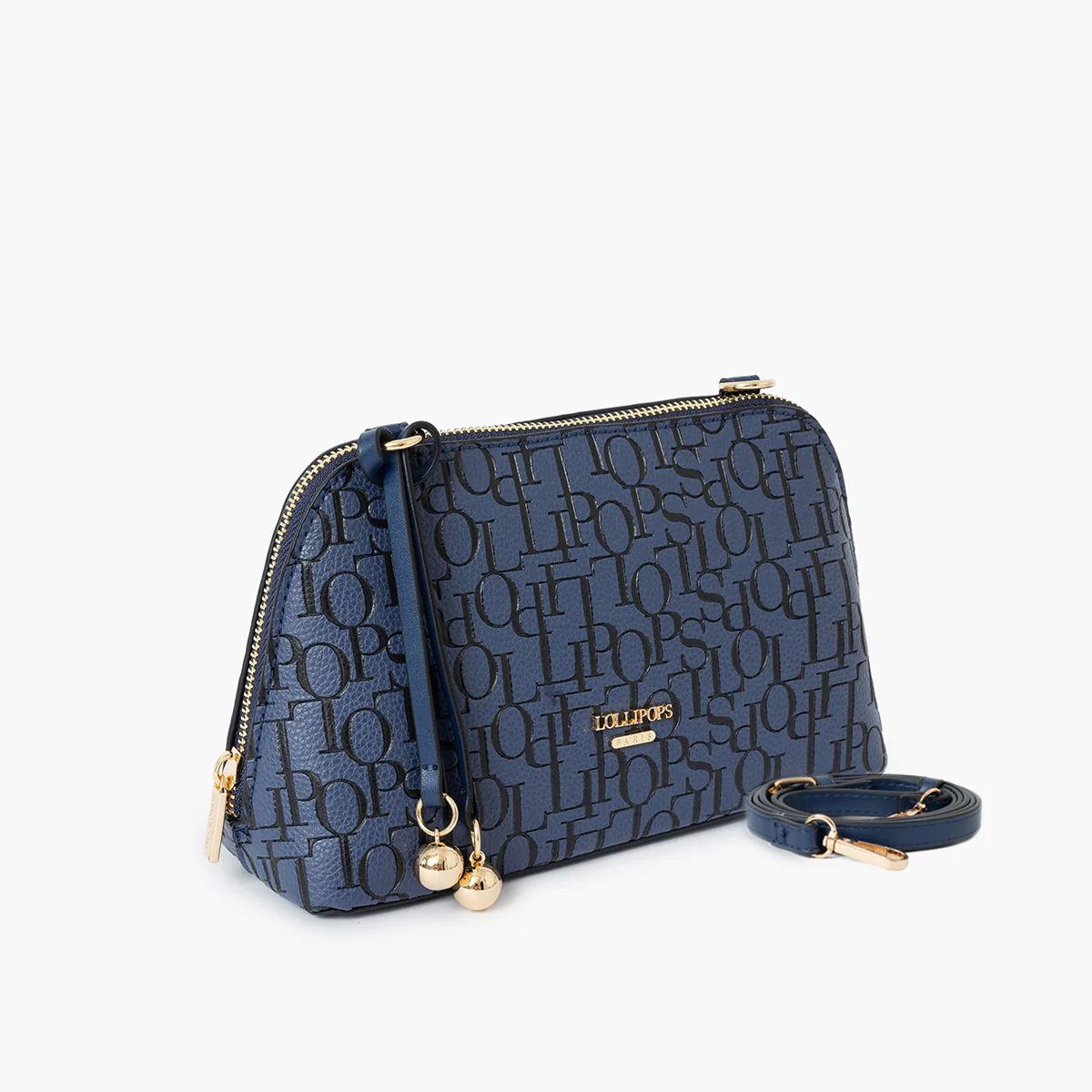 Petit sac porté épaule bleu marine Sanja - Image 5