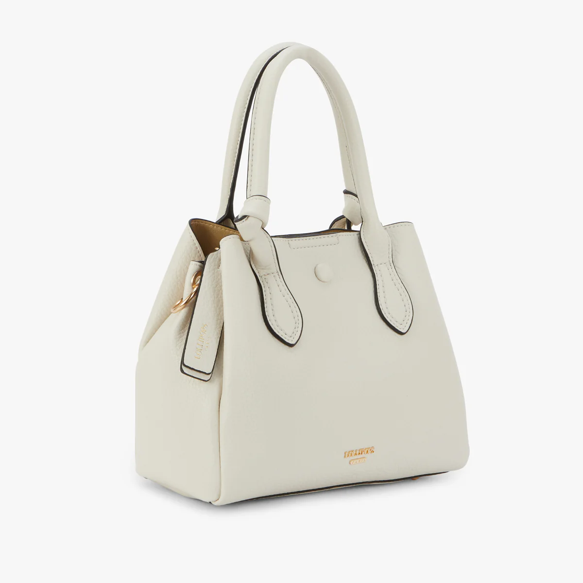 Petit sac shopper ivoire Narnin - Image 4