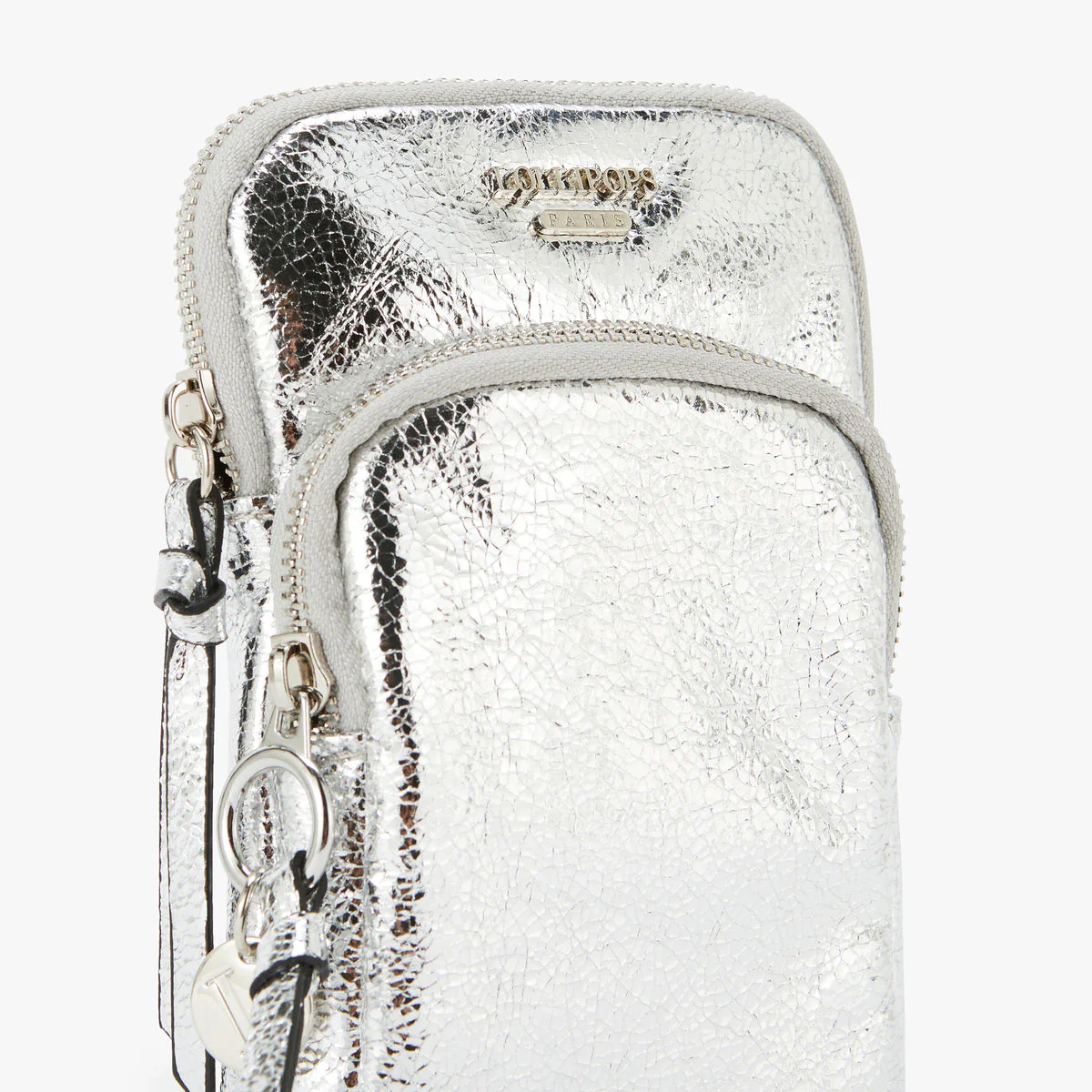 Pochette de téléphone argenté Monticello - Image 5