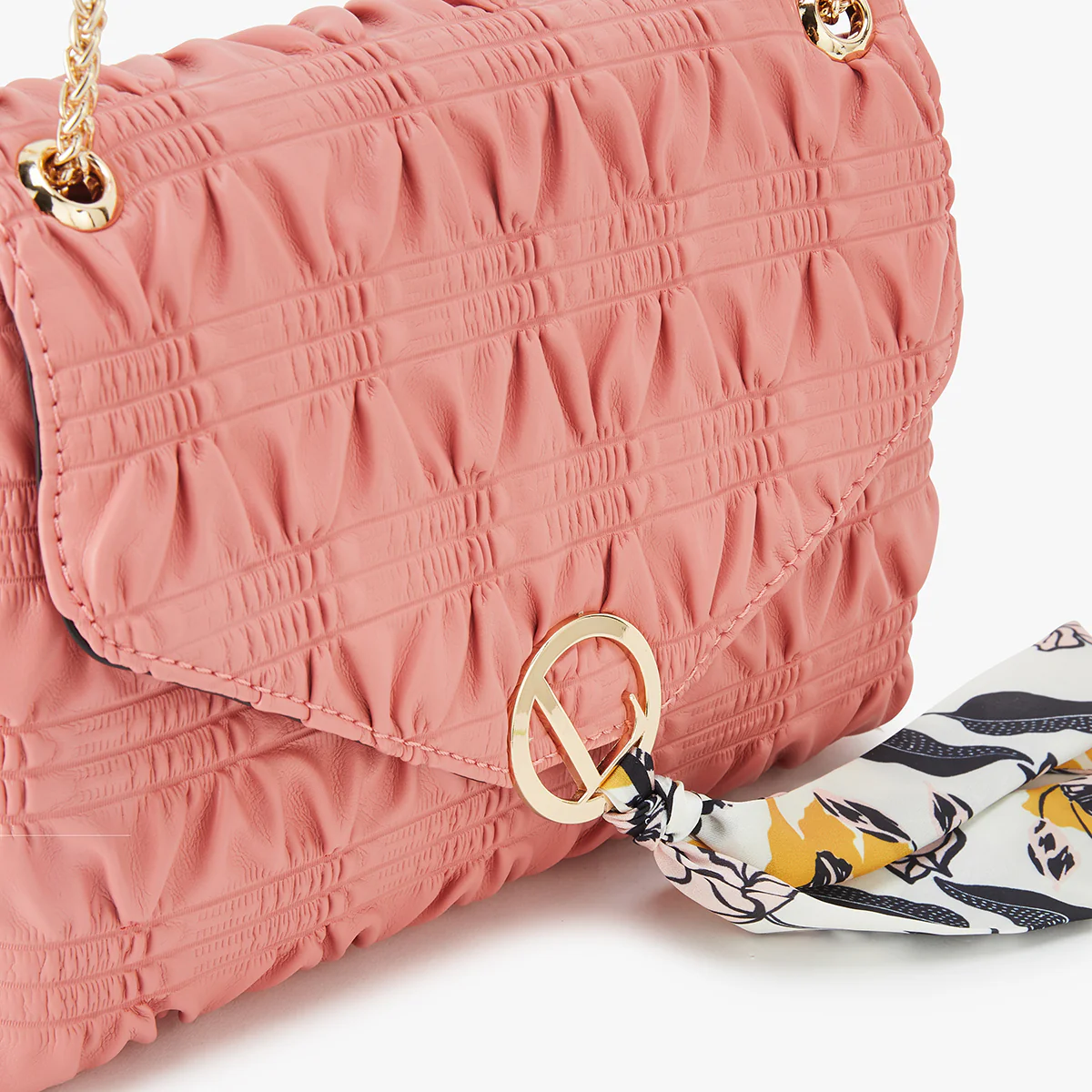 Sac bandoulière Lily corail Lixa - Image 5