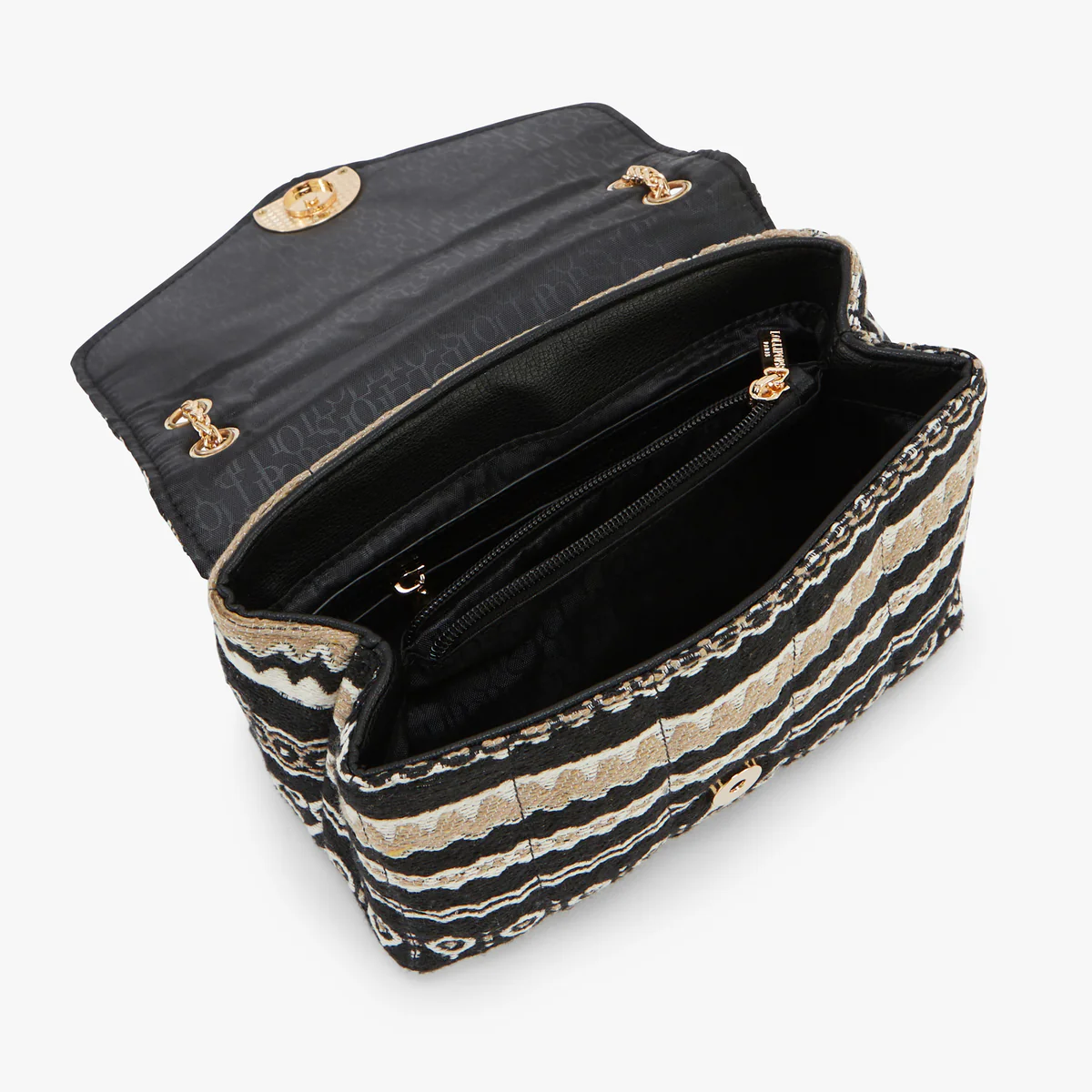 Sac Lily porté épaule noir Ozu - Image 4