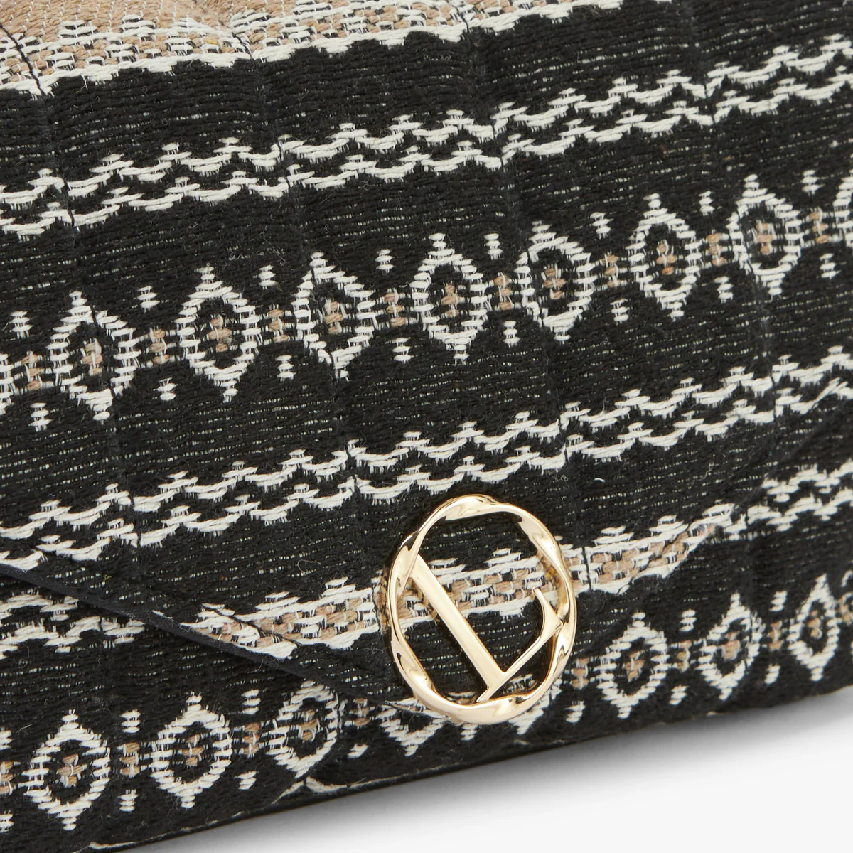 Sac Lily porté épaule noir Ozu - Image 5