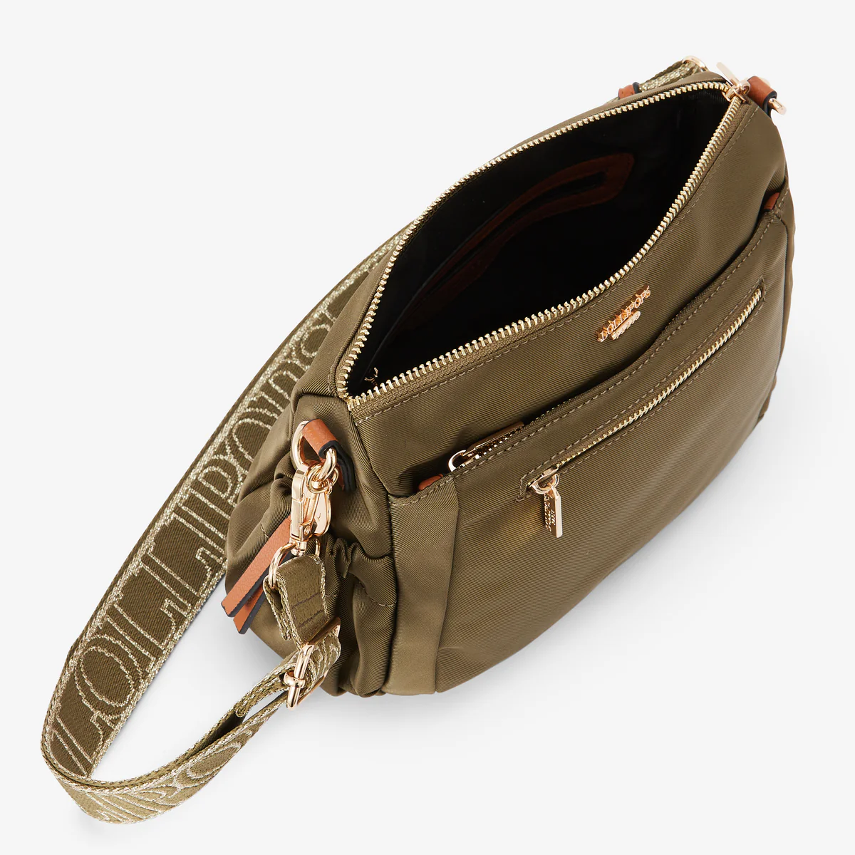 Sac porté épaule kaki Rosa - Image 4