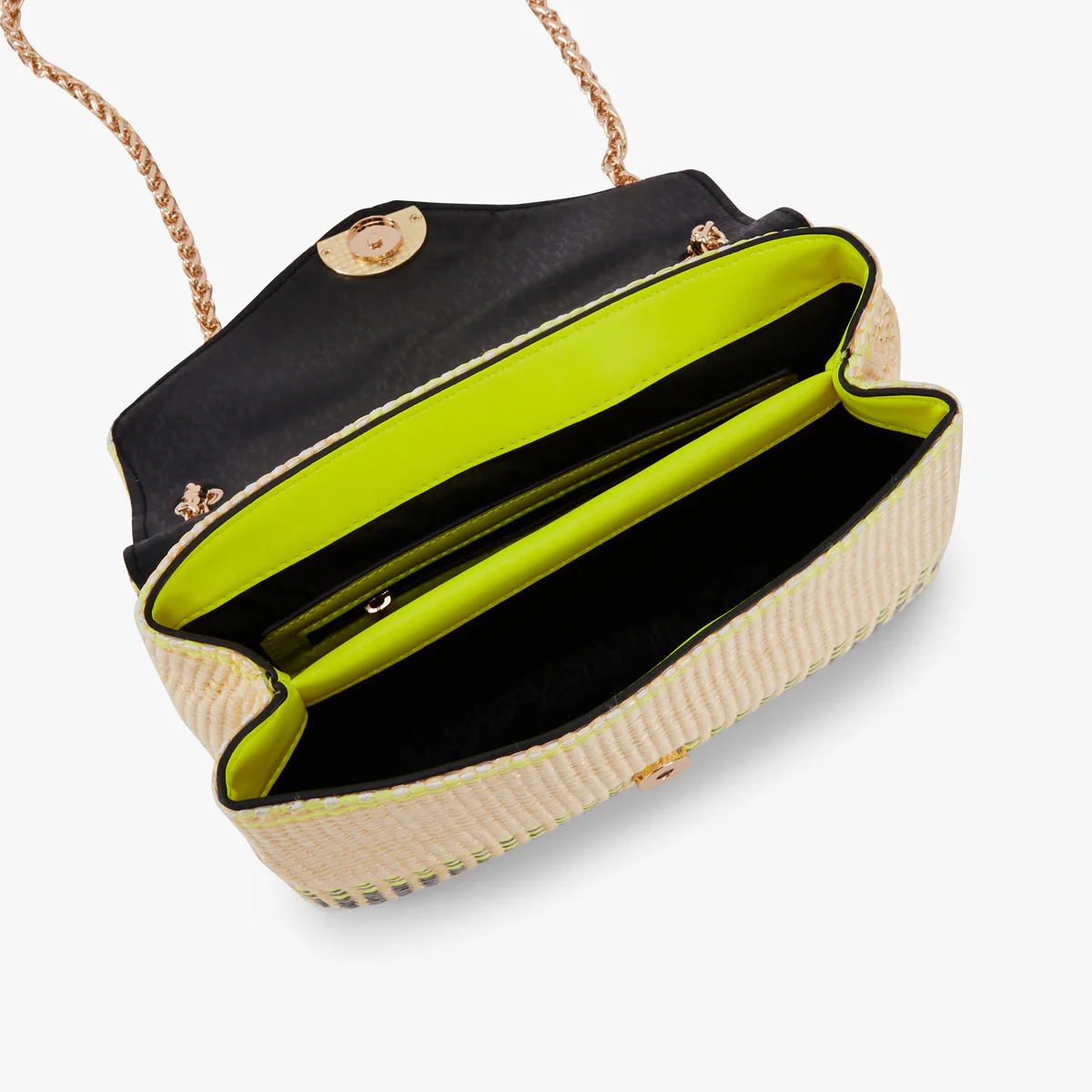 Sac porté épaule Lily jaune - Image 4