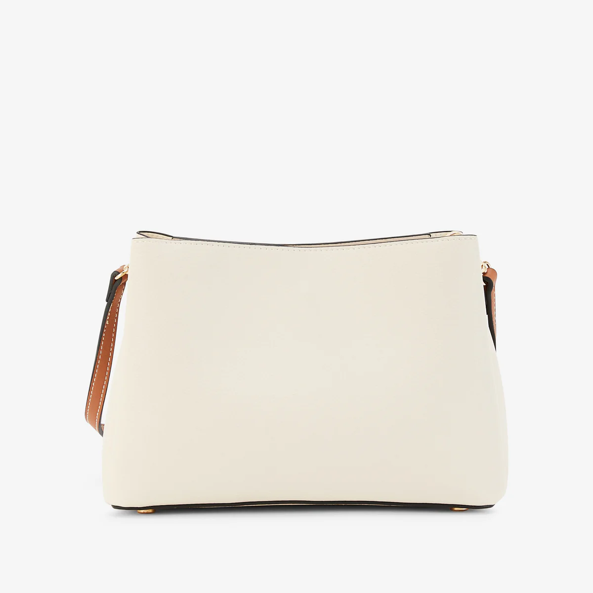 Sac porté épaule M ivoire P-Kitami - Image 3