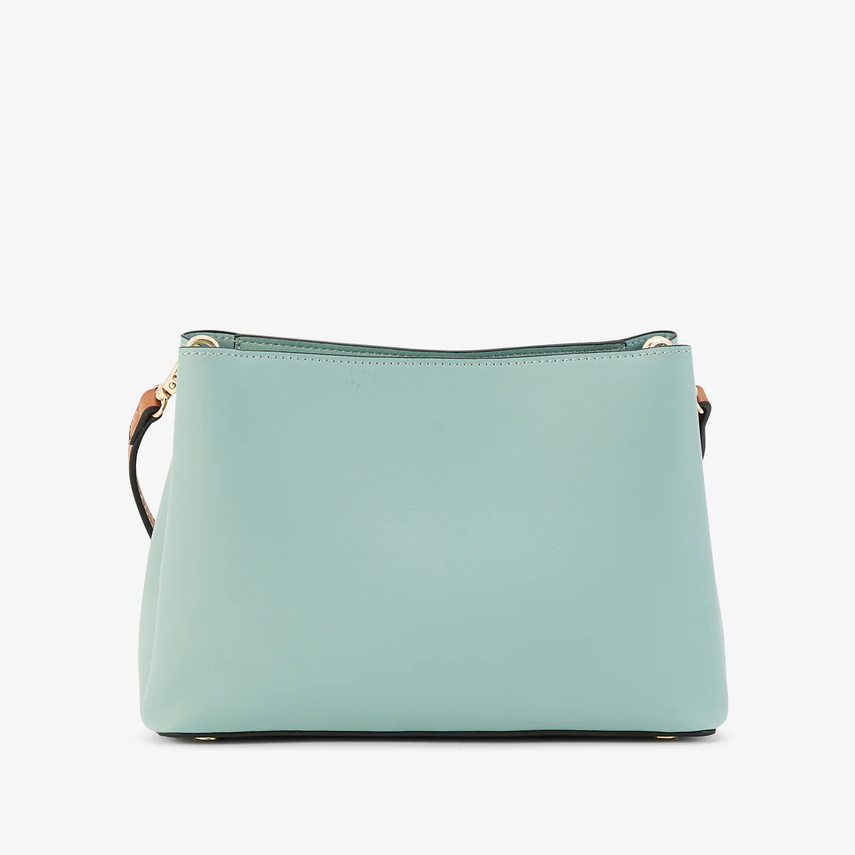 Sac porté épaule M vert aqua P-Kitami - Image 3