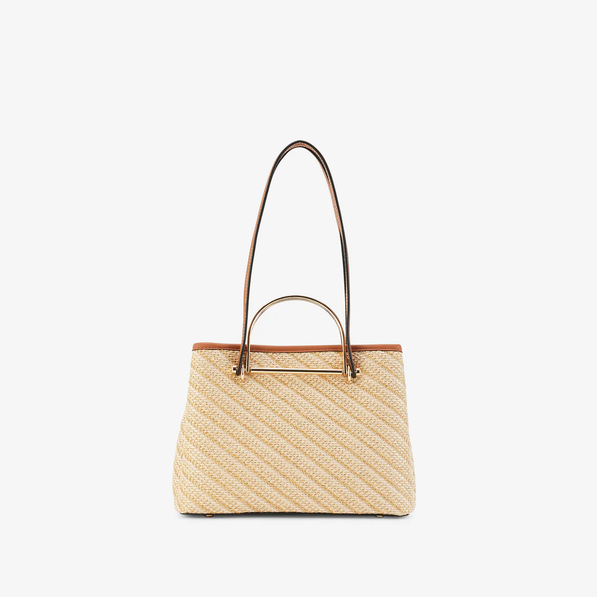 Sac shopper M doré P-Kitami - Image 3